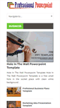 Mobile Screenshot of professionalpowerpoint.com